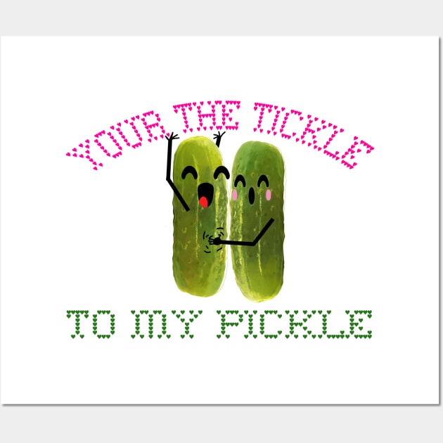 PICKLE LOVE Wall Art by la2ya4ever